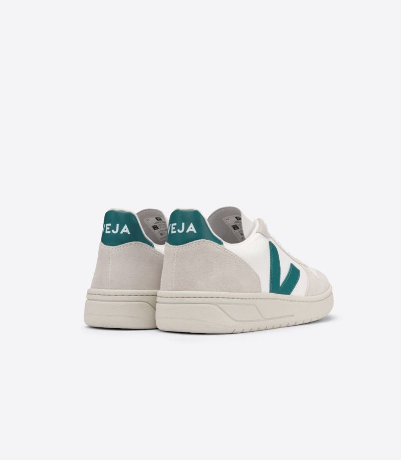 Veja V-10 B-Mesh Patike Muške Bijele Zelene | SV26-4436W8