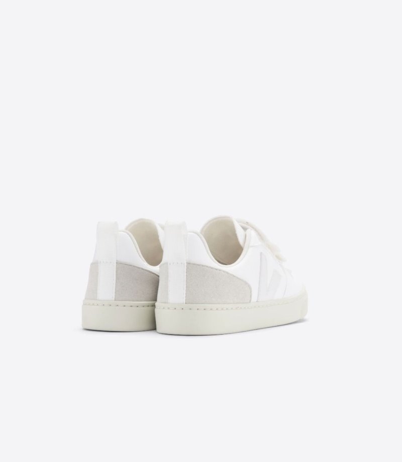 Veja V-10 CWL Patike Dječje Bijele Bež | XH91-7311D2