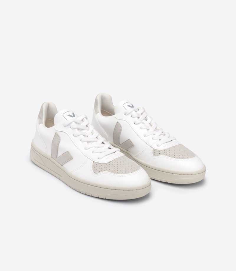 Veja V-10 CWL Patike Ženske Bijele Bež | WI53-5883X6