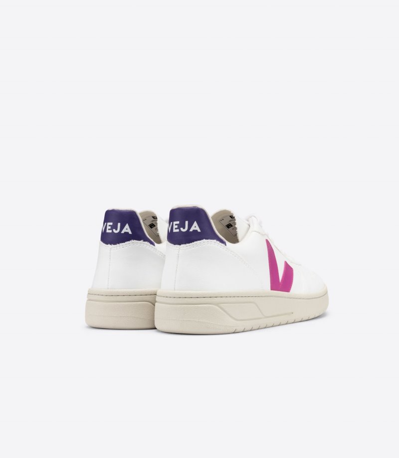 Veja V-10 CWL Patike Ženske Bijele Ljubičaste | SD68-0798D7