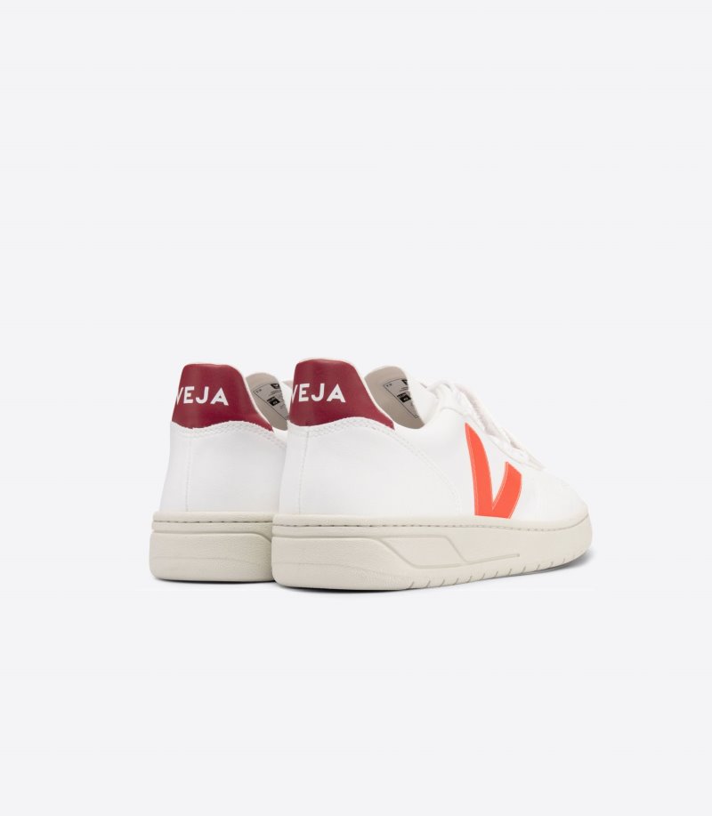 Veja V-10 CWL Patike Ženske Bijele Narančaste | LC33-2503L8