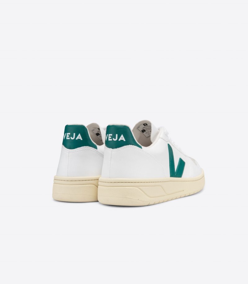 Veja V-10 CWL Patike Ženske Bijele Zelene | HW92-0682W7