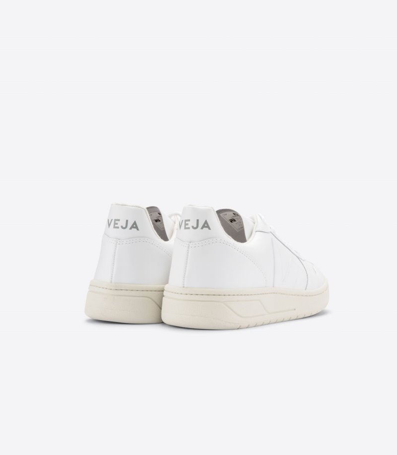 Veja V-10 Leather Patike Ženske Bijele | GF60-0760T2