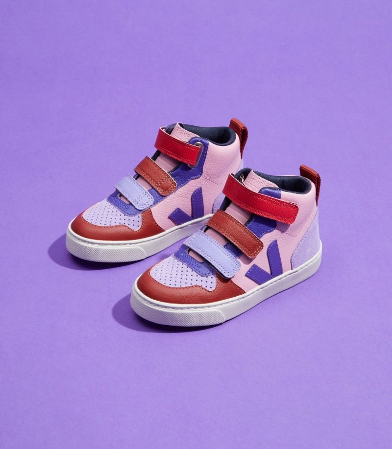 Veja V-10 Mid Chromefree Veja X Make My Patike Dječje Visebojne | NP27-4927K9