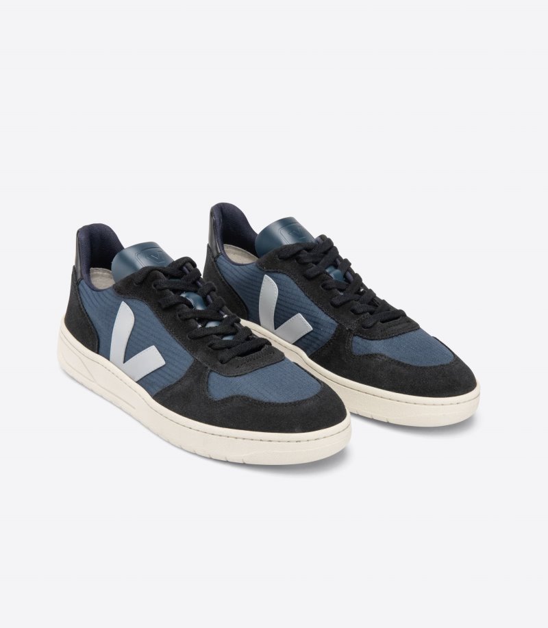 Veja V-10 Ripstop Patike Ženske Tamno Sive Plave | ME05-6095K8