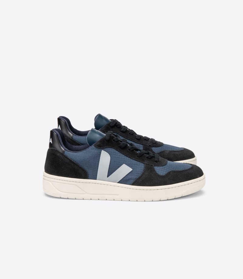 Veja V-10 Ripstop Patike Ženske Tamno Sive Plave | ME05-6095K8