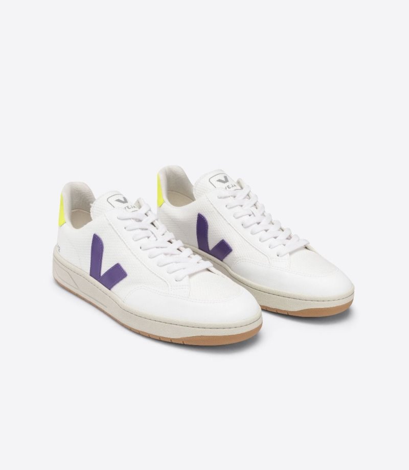 Veja V-12 B-Mesh Patike Ženske Bijele Ljubičaste | MP26-7796B3