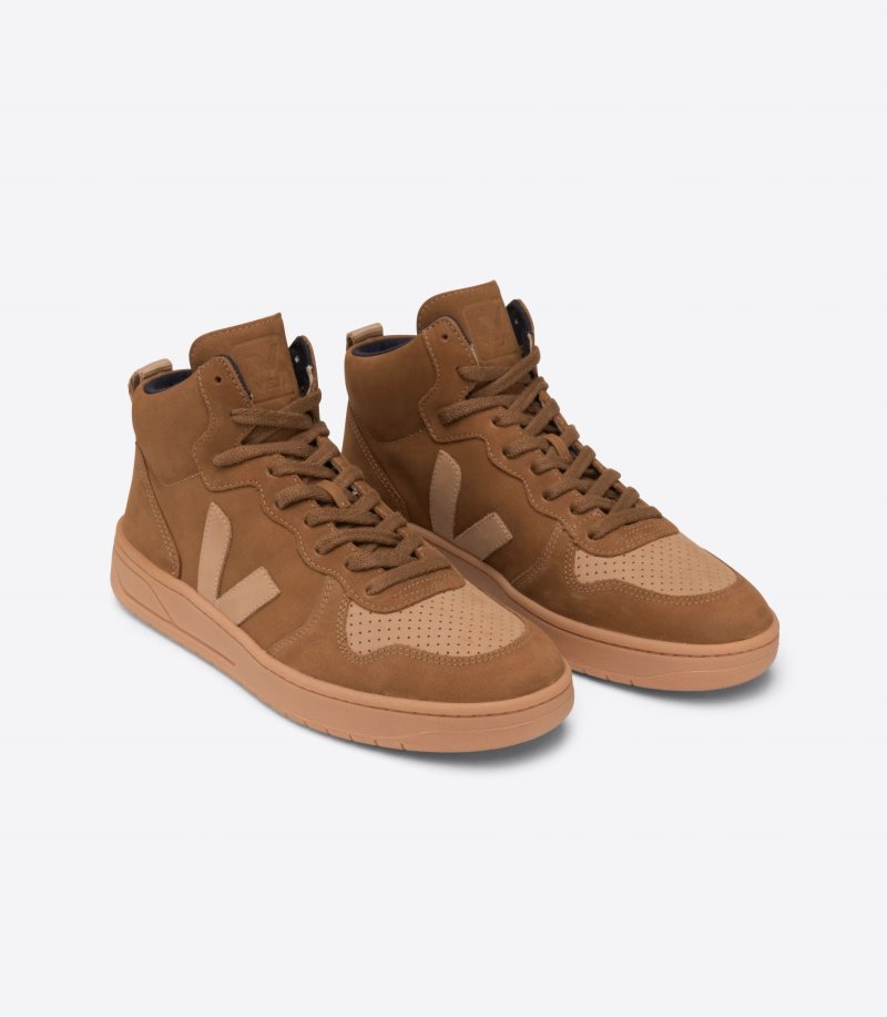 Veja V-15 Nubuck Patike Ženske Smeđe | IW80-7400K8
