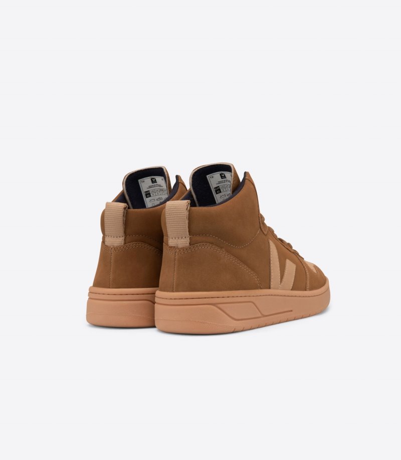 Veja V-15 Nubuck Patike Ženske Smeđe | IW80-7400K8