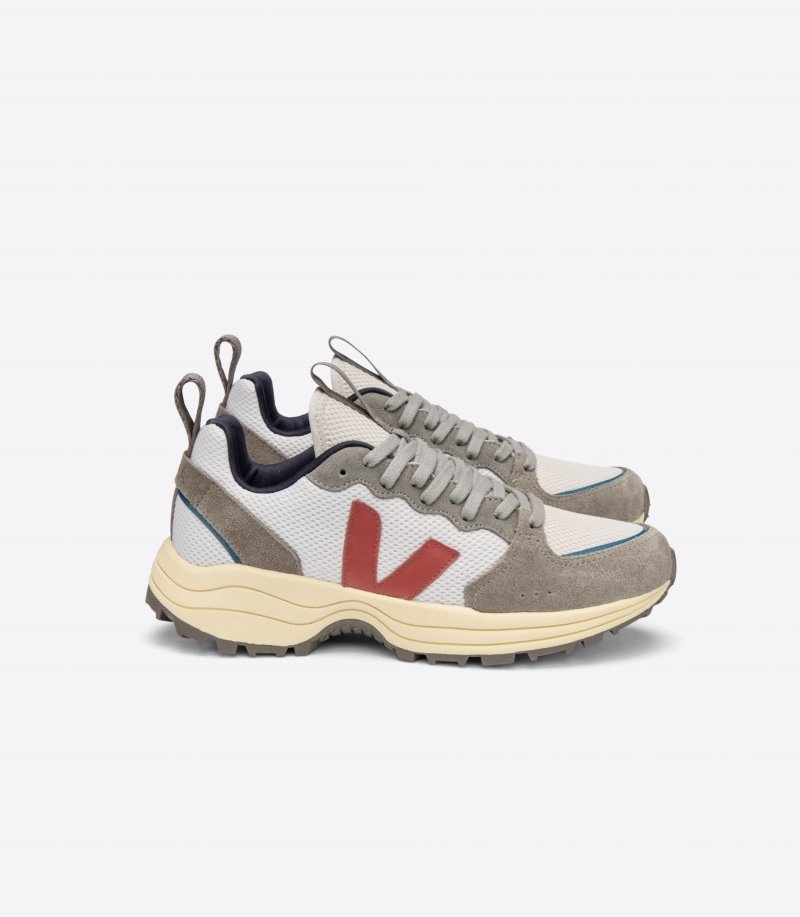 Veja Venturi Alveomesh Patike Ženske Sive Crvene | SM19-0599W2