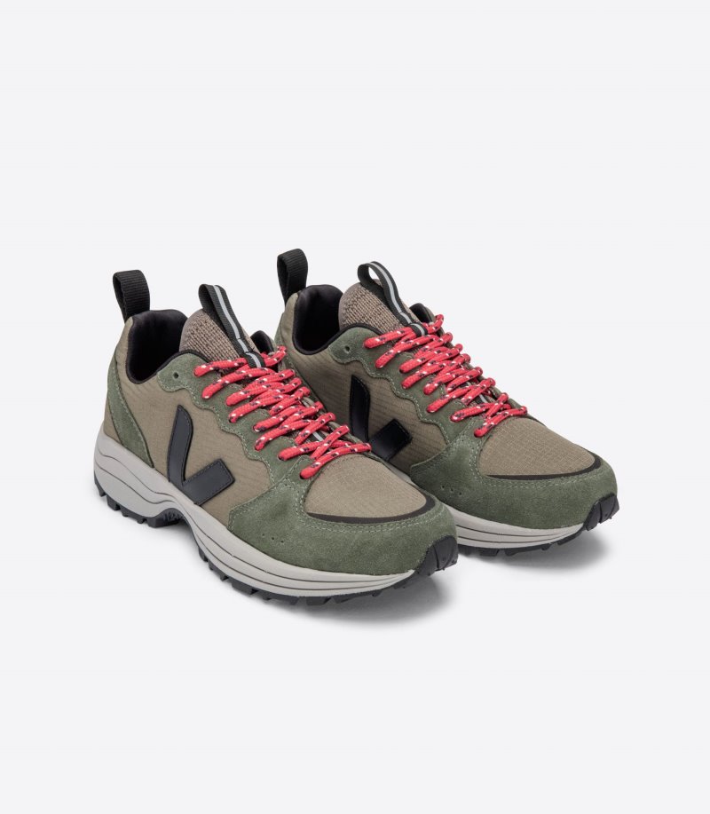 Veja Venturi Ripstop Patike Ženske Maslinasto Zelene Crne | YL84-1104C1