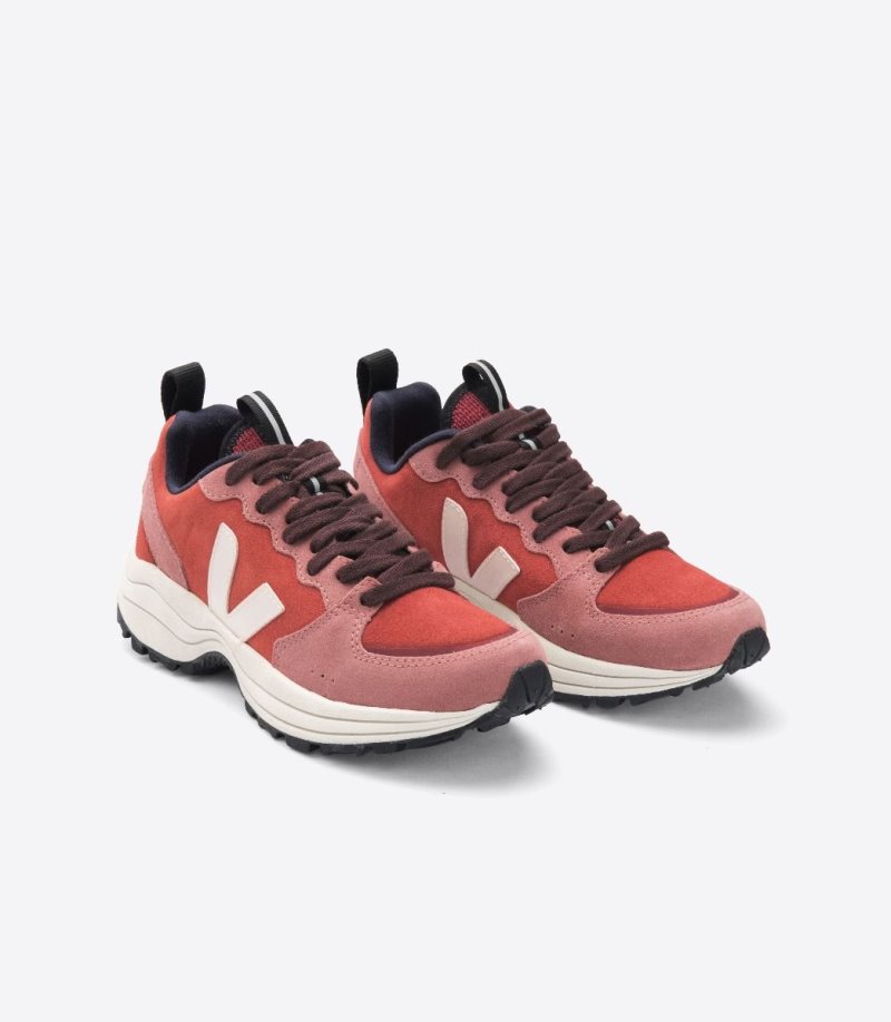 Veja Venturi Suede Patike Ženske Koraljne Crne | WS14-5464C2