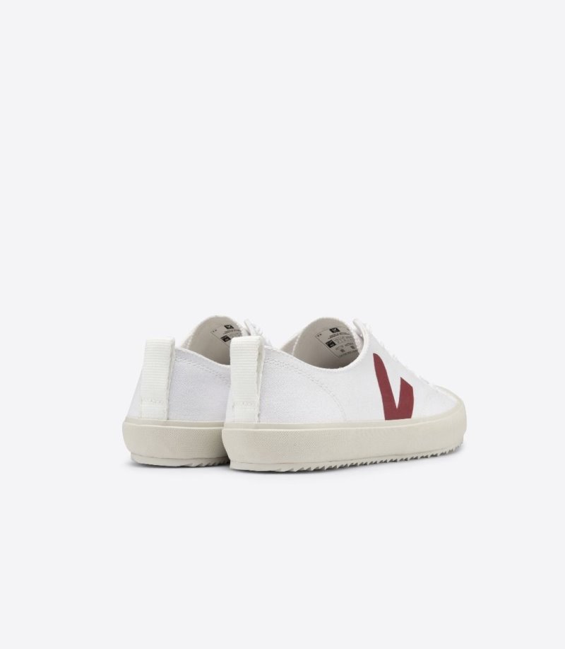 Veja Vstore Nova Canvas Patike Ženske Bijele Bordo | LO30-9050Q2
