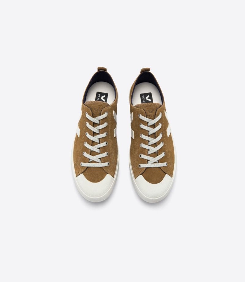 Veja Vstore Nova Suede Patike Muške Smeđe Bijele | OG04-5934O8