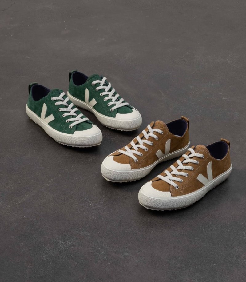 Veja Vstore Nova Suede Patike Muške Smeđe Bijele | OG04-5934O8