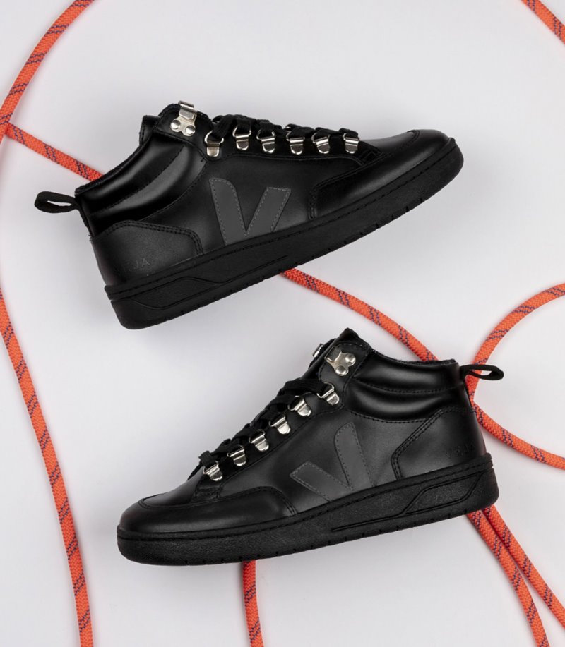 Veja Vstore Roraima Leather Patike Muške Crne | XI73-0193R3