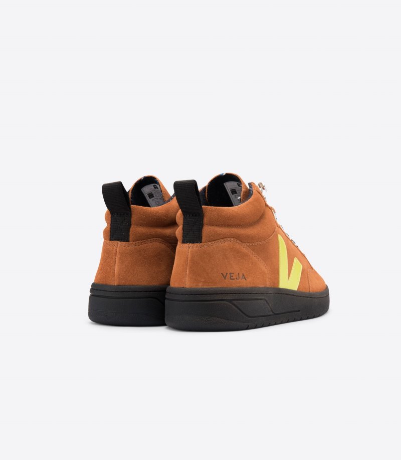 Veja Vstore Roraima Suede Patike Muške Smeđe Žute | KI61-6581E1