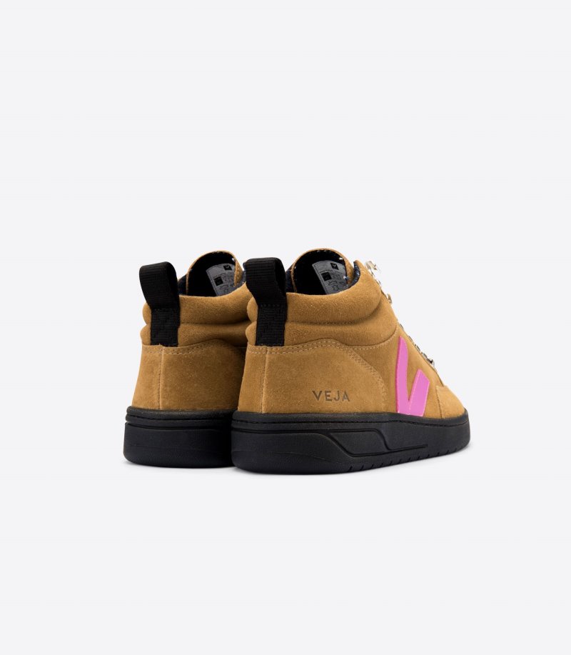 Veja Vstore Roraima Suede Patike Ženske Smeđe Roze | VY66-4786P3